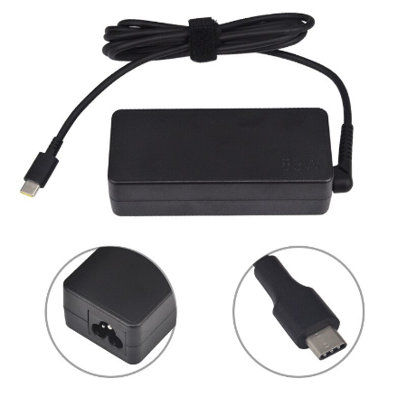 Fonte Adaptador de energia Lenovo padrão 65 W (USB tipo C)