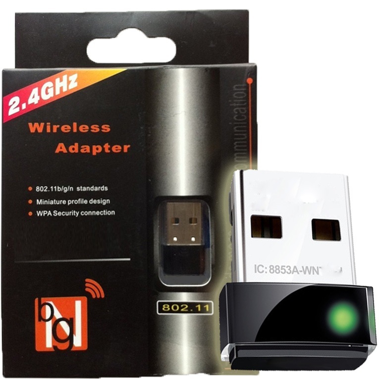Adaptador USB Sem Fio Wi-fi 2.4 GHz LV-UW06
