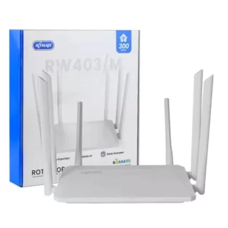Roteador Wireless Dual Band 5Ghz/2.4Ghz 300Mbps com 6 Antenas KP-RW403/G - Knup
